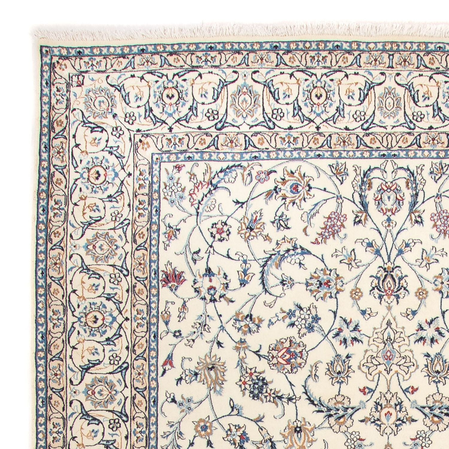 Persisk tæppe - Nain - Royal - 303 x 205 cm - beige