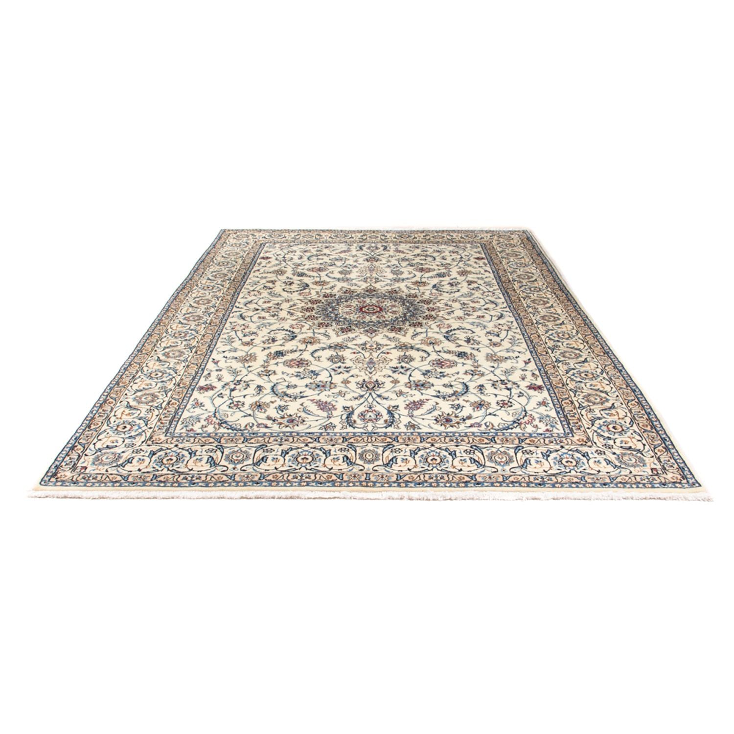 Persisk tæppe - Nain - Royal - 303 x 205 cm - beige