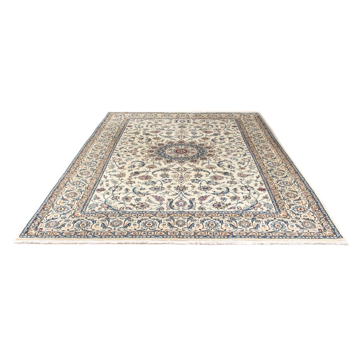 Persisk tæppe - Nain - Royal - 303 x 205 cm - beige