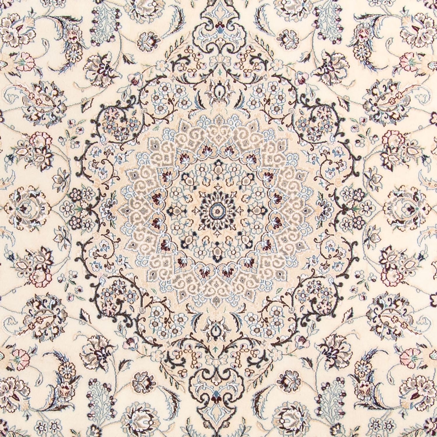 Persisk tæppe - Nain - Premium - 307 x 205 cm - beige