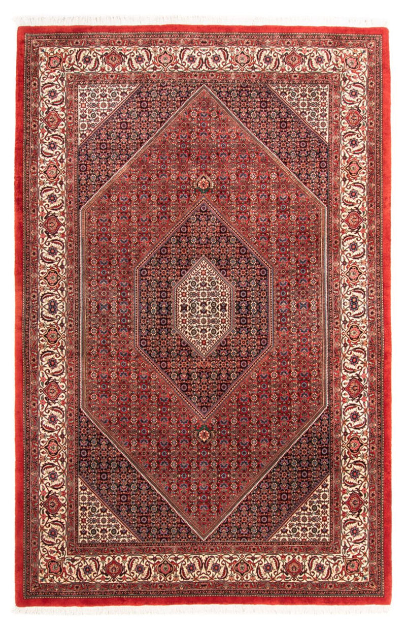 Persisk tæppe - Bijar - Royal - 310 x 205 cm - rød