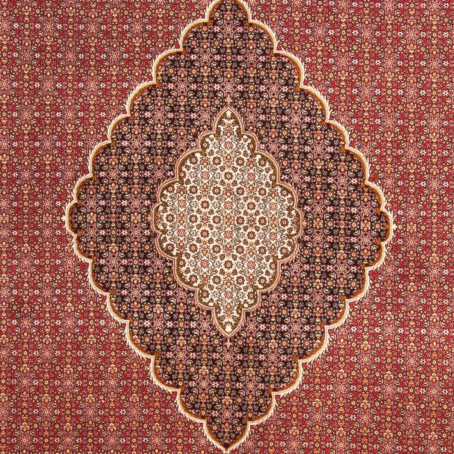 Persisk tæppe - Tabriz - Royal - 300 x 200 cm - rød
