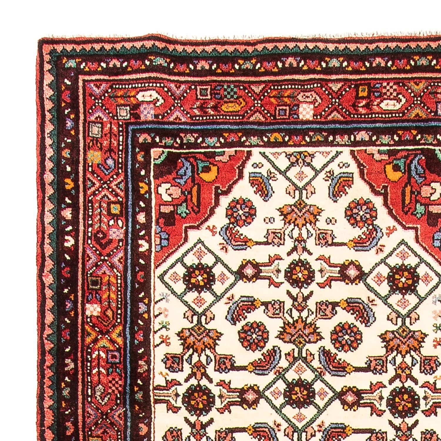 Løber Persisk tæppe - Nomadisk - 305 x 103 cm - beige