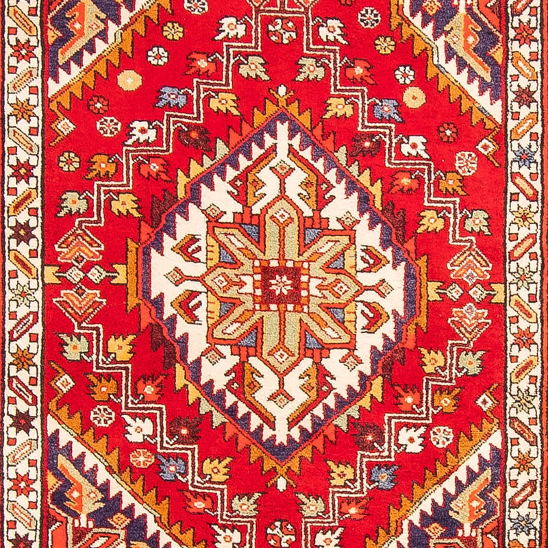 Persisk tæppe - Nomadisk - 307 x 122 cm - rød