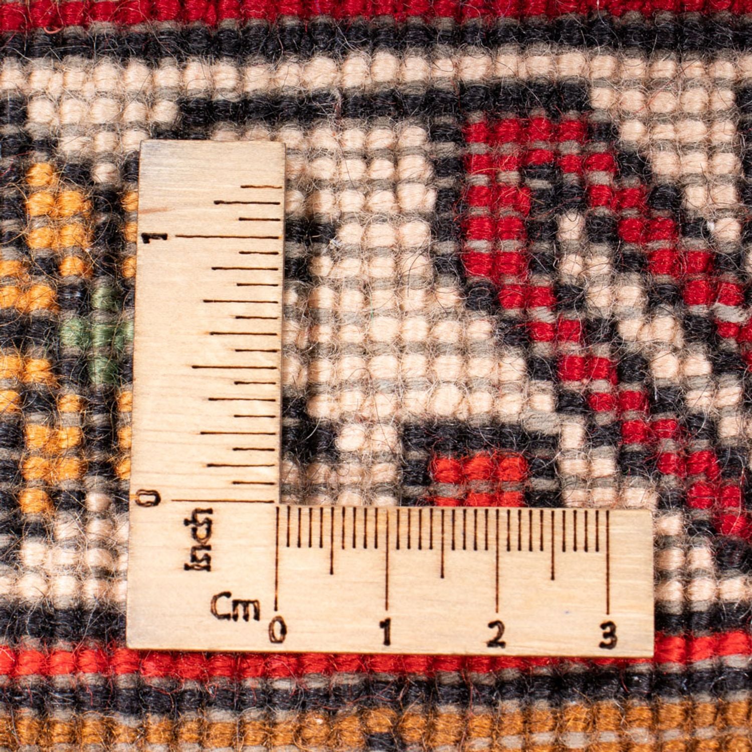 Persisk tæppe - Nomadisk - 307 x 122 cm - rød