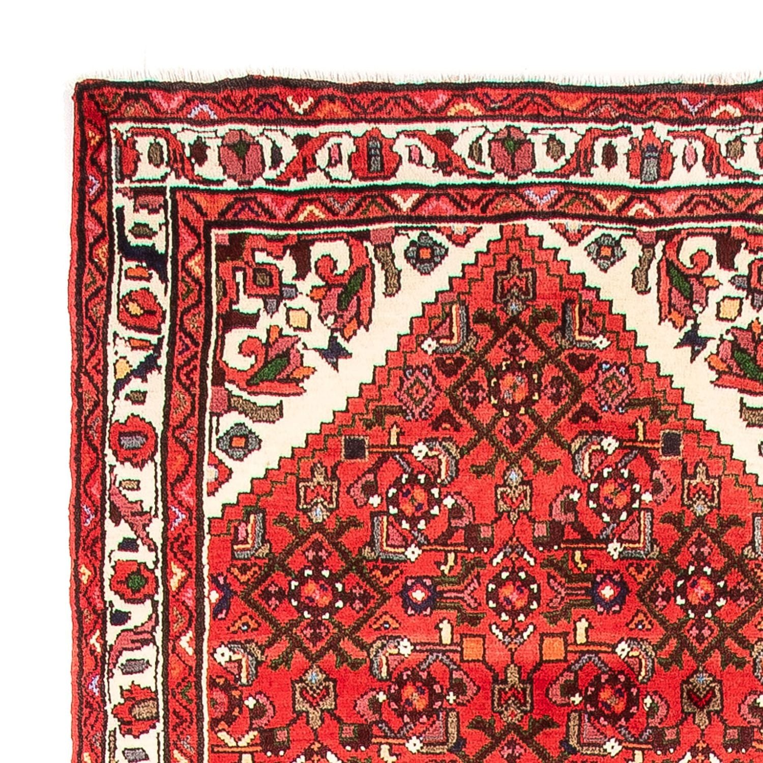 Løber Persisk tæppe - Nomadisk - 324 x 98 cm - rød