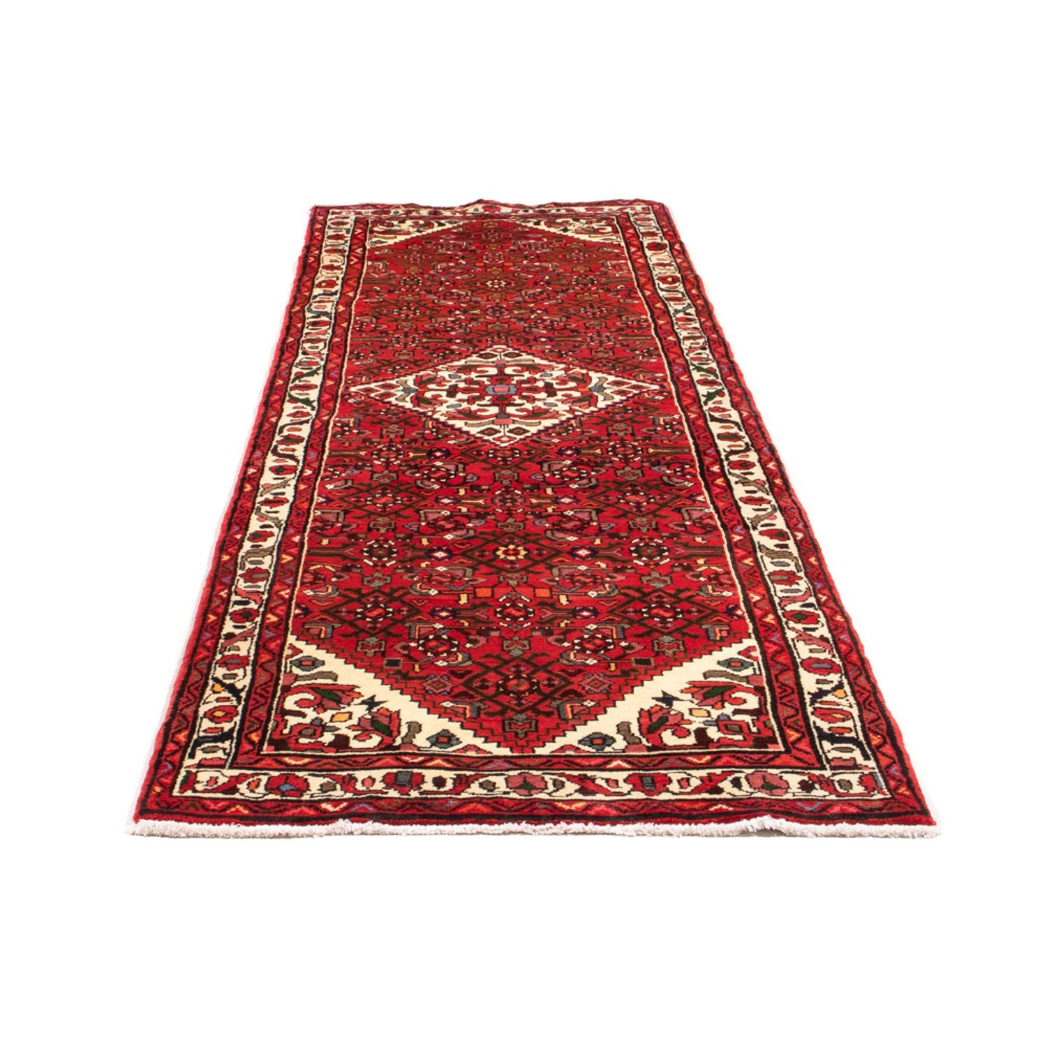 Løber Persisk tæppe - Nomadisk - 324 x 98 cm - rød