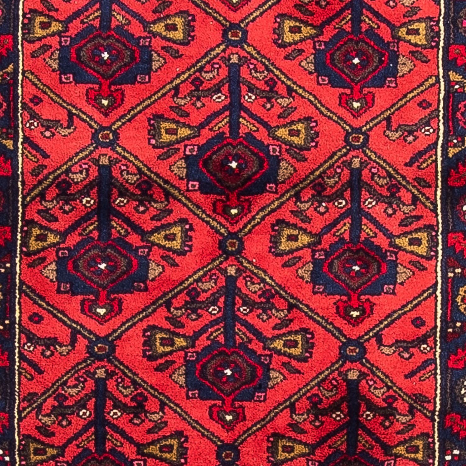 Løber Persisk tæppe - Nomadisk - 688 x 83 cm - rød