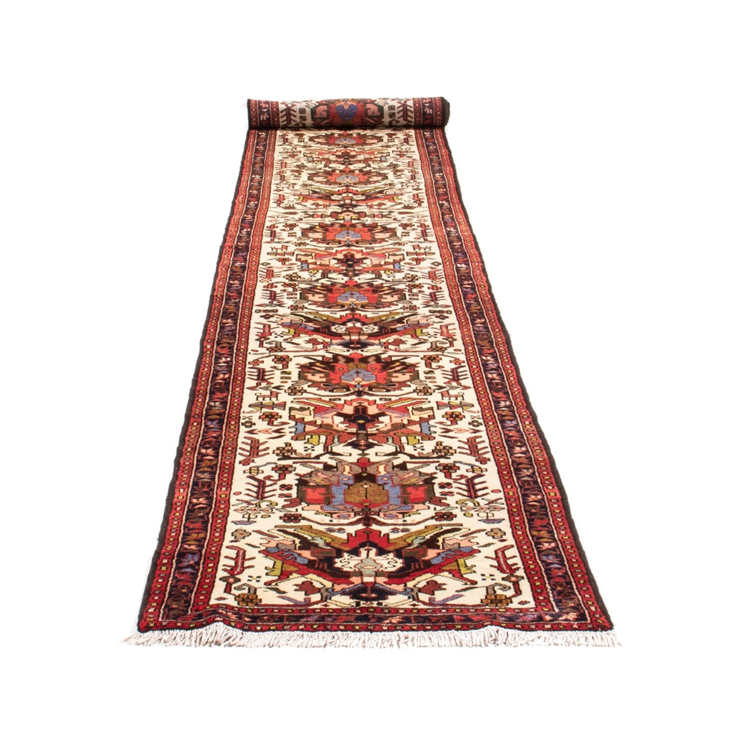 Løber Persisk tæppe - Nomadisk - 500 x 80 cm - beige