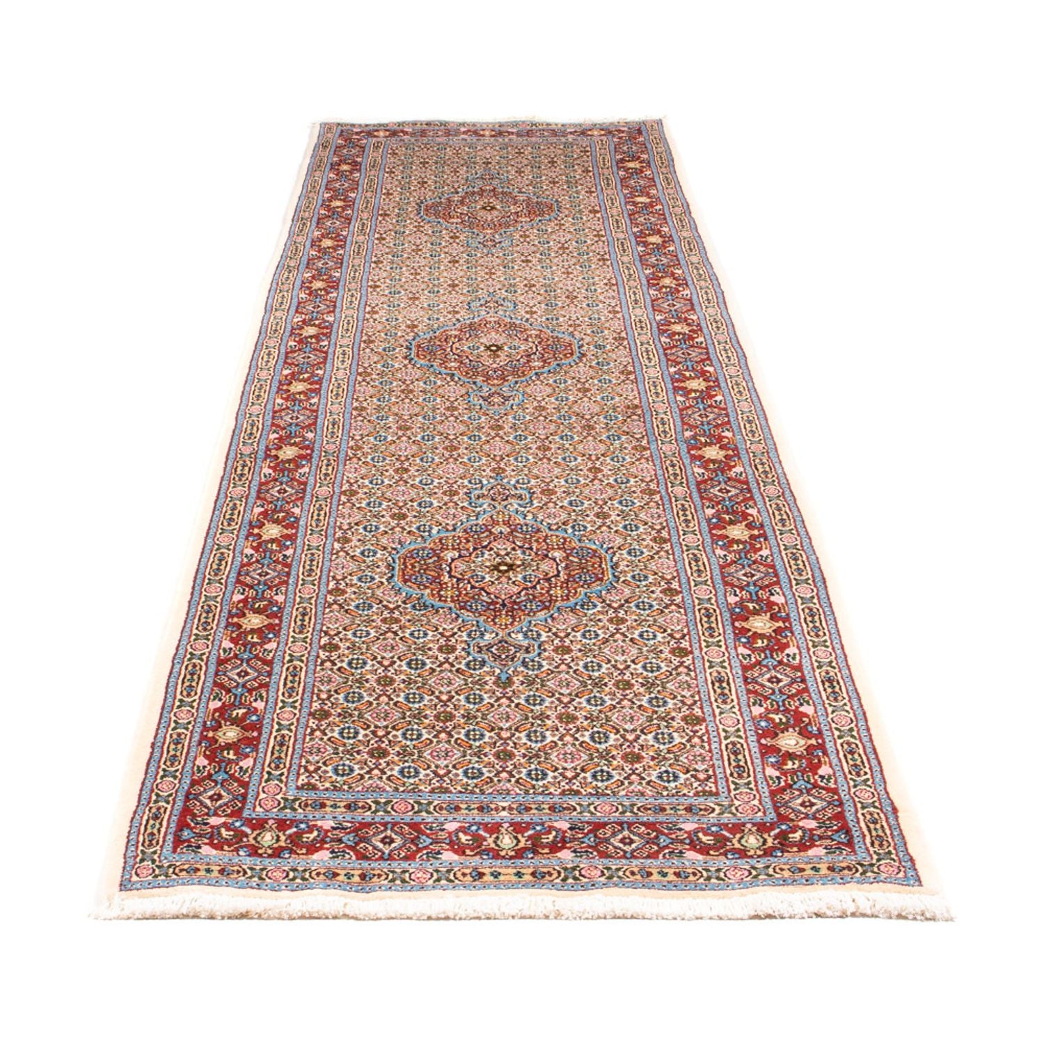 Løber Persisk tæppe - Classic - 342 x 77 cm - beige