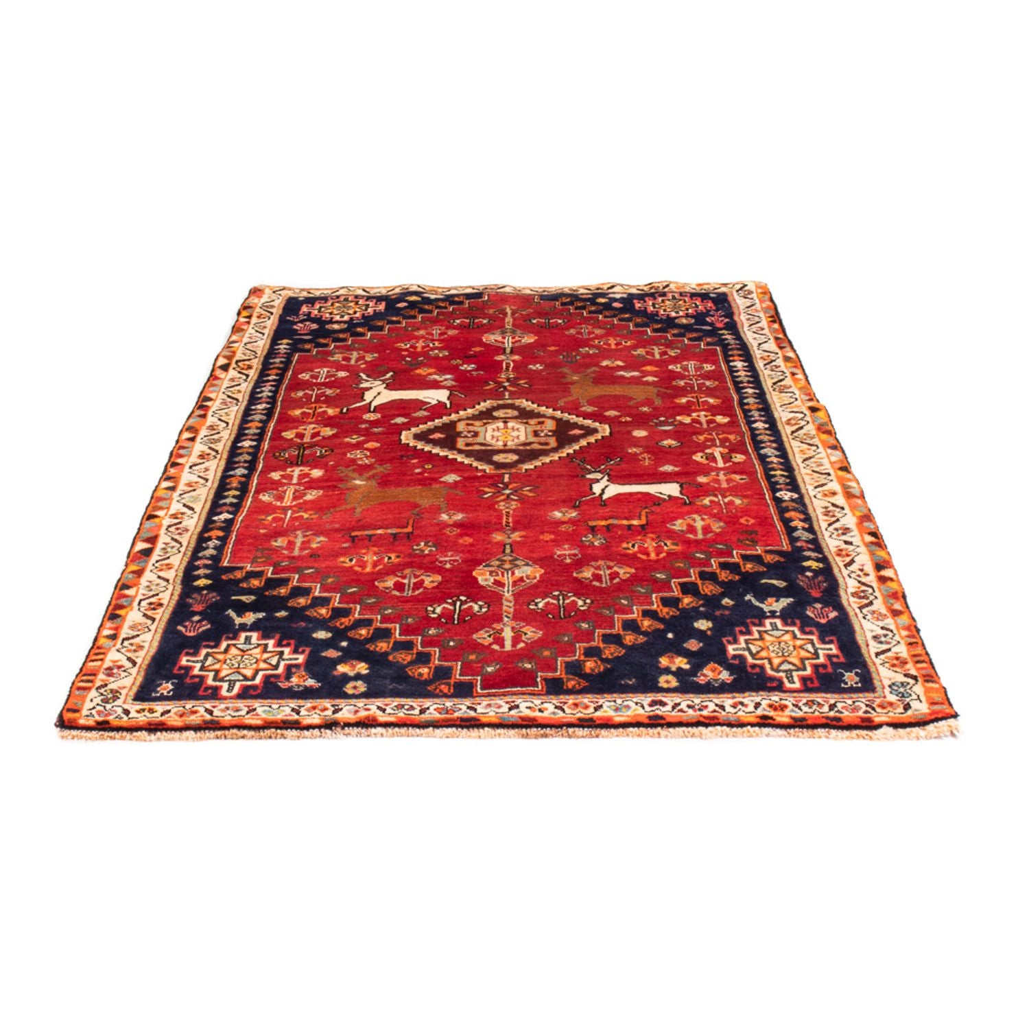 Persisk tæppe - Nomadisk - 174 x 115 cm - rød