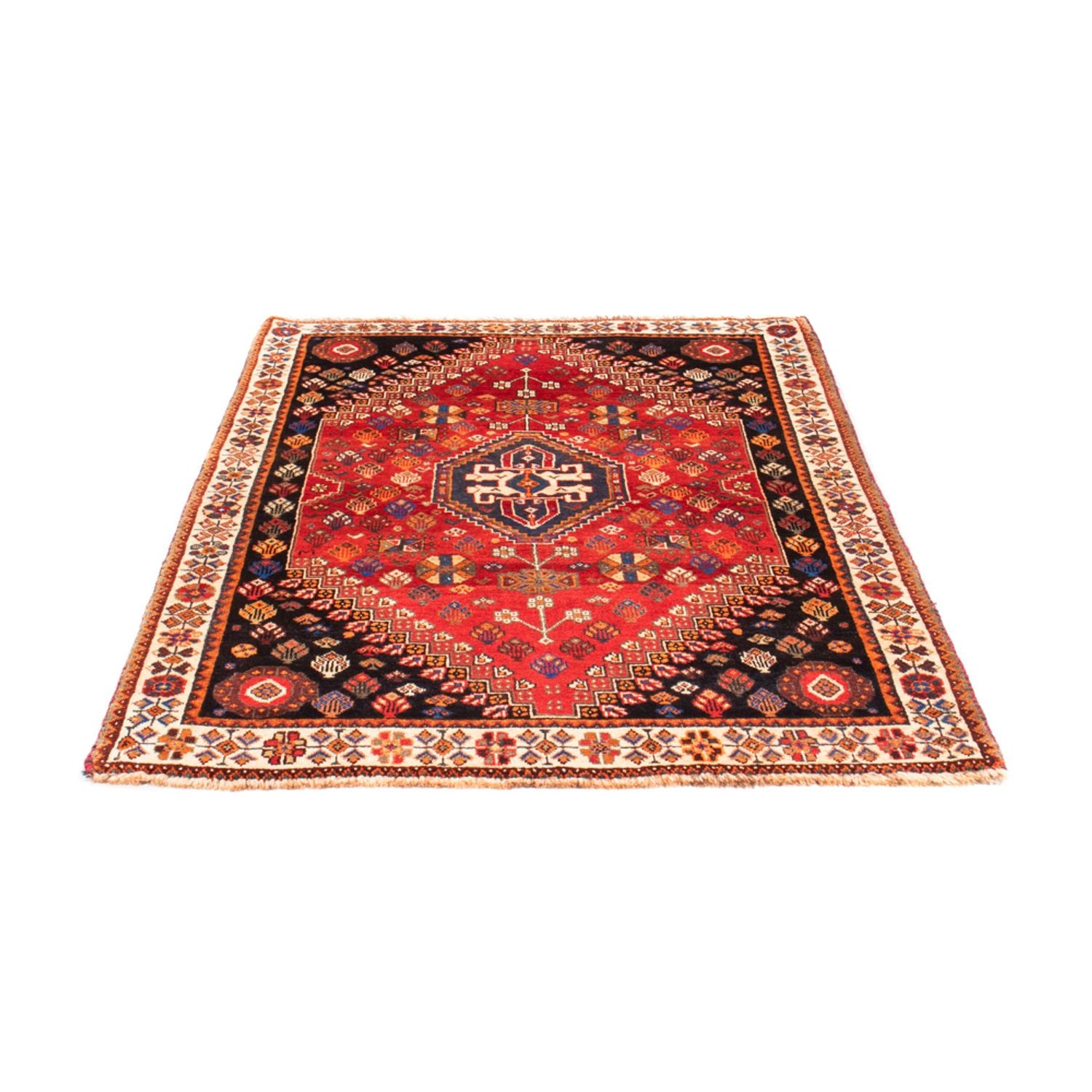 Persisk tæppe - Nomadisk - 161 x 108 cm - rød
