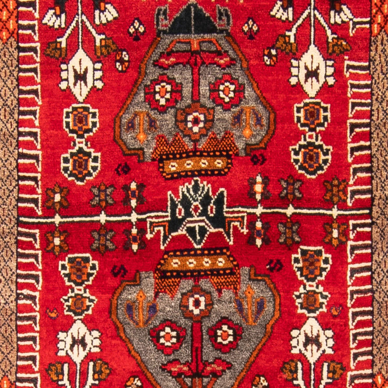 Persisk tæppe - Nomadisk - 165 x 100 cm - rød