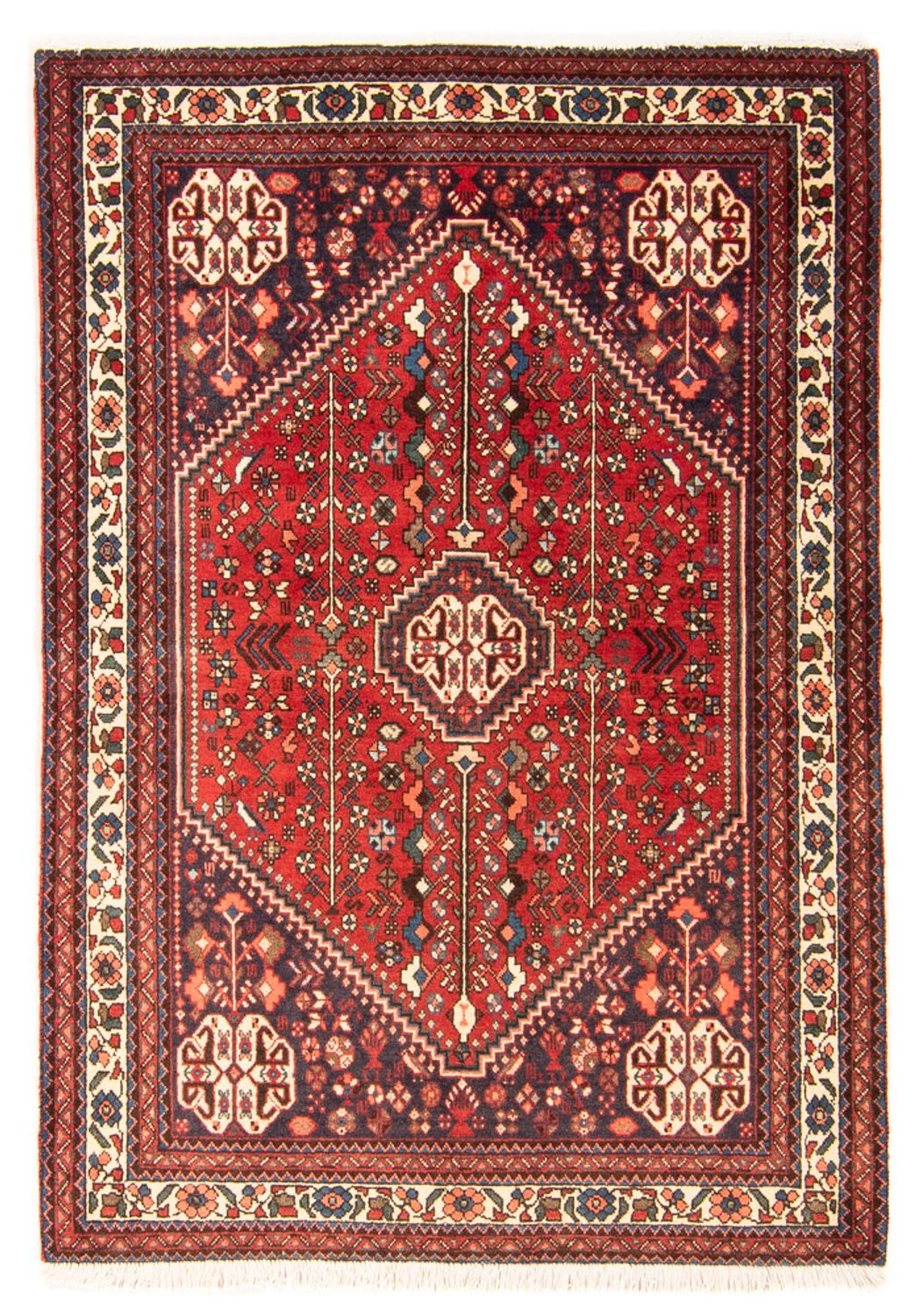Persisk tæppe - Nomadisk - 155 x 108 cm - rød