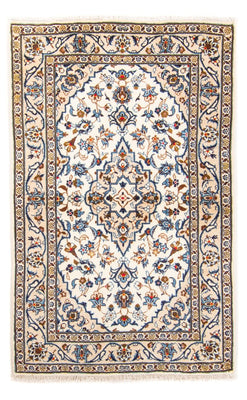 Persisk tæppe - Keshan - 154 x 96 cm - beige