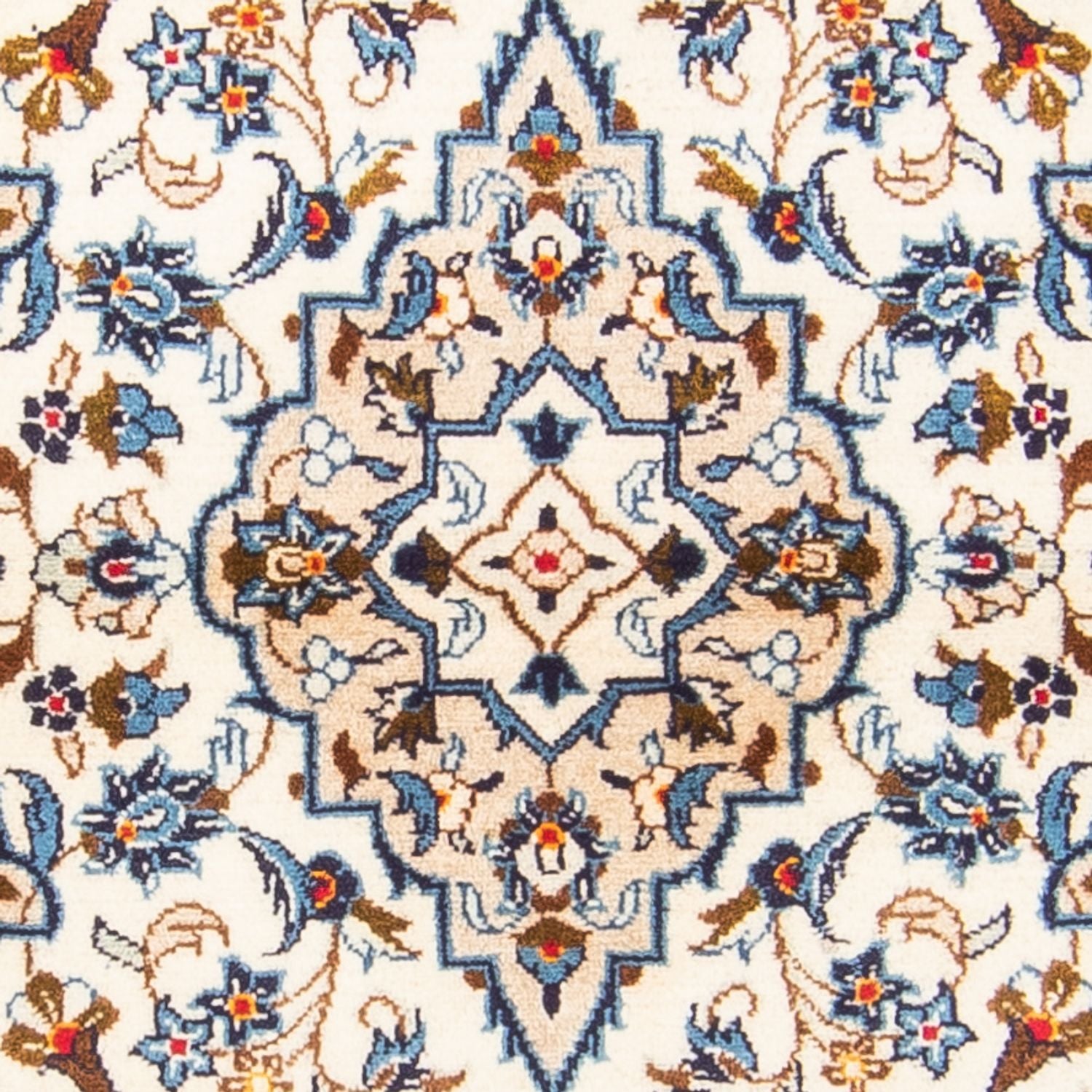 Persisk tæppe - Keshan - 154 x 96 cm - beige