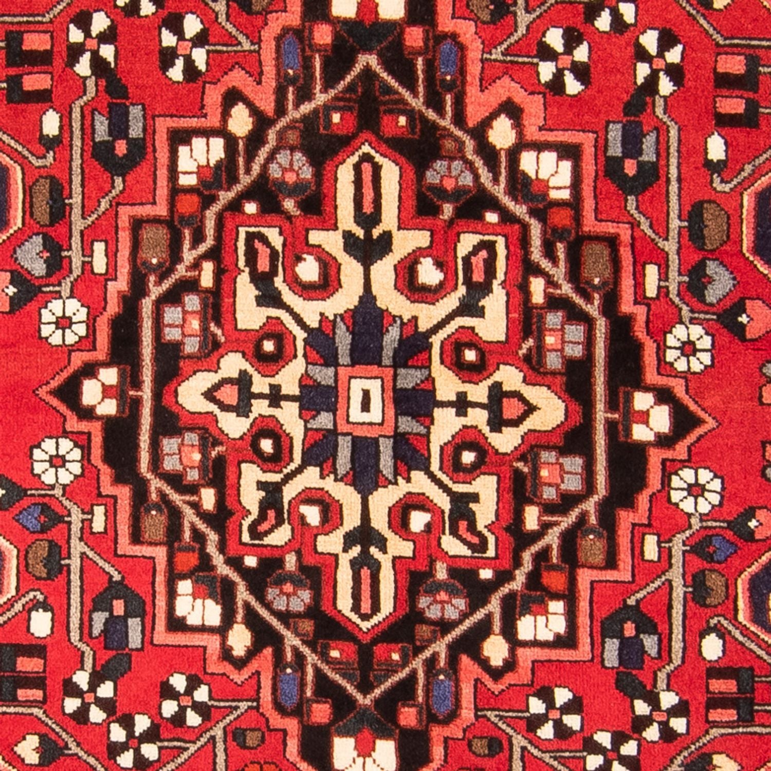 Persisk tæppe - Nomadisk - 160 x 112 cm - rød