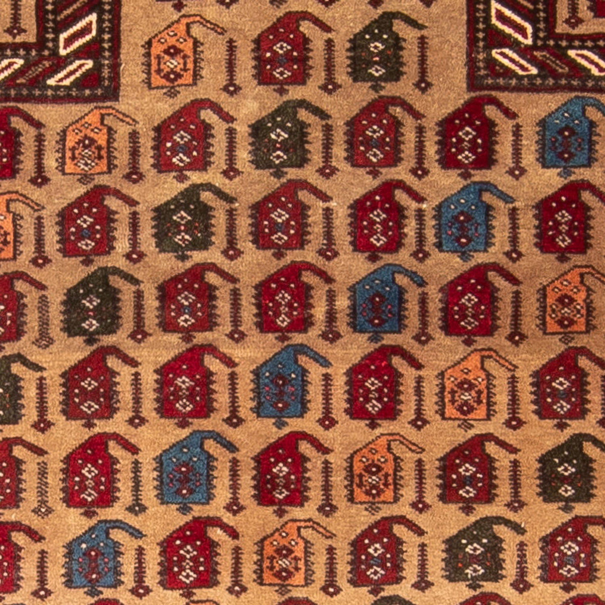 Persisk tæppe - Classic - 145 x 100 cm - flerfarvet