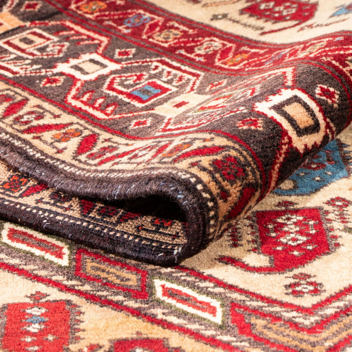 Persisk tæppe - Classic - 145 x 100 cm - flerfarvet