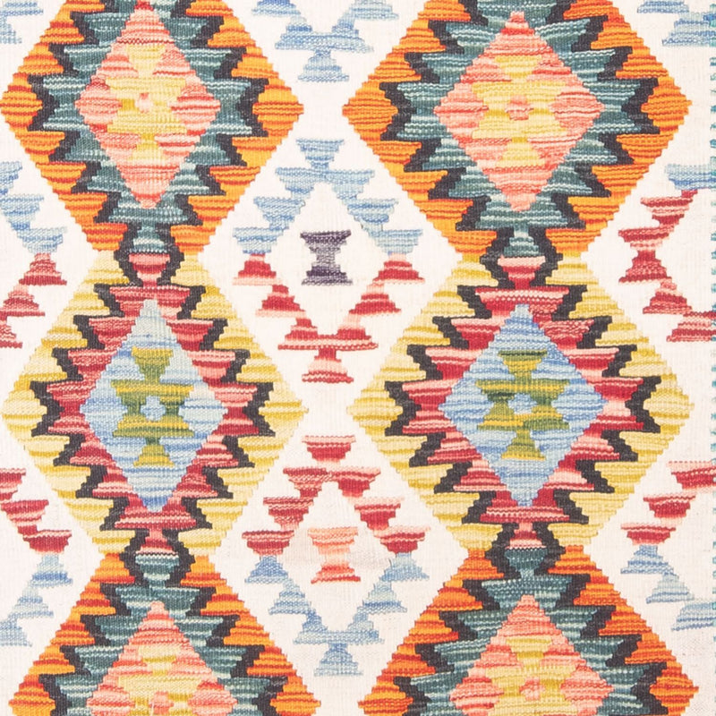 Kelim Carpet - Splash - 251 x 182 cm - flerfarvet