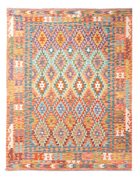 Kelim Carpet - Splash - 248 x 200 cm - flerfarvet