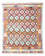 Kelim Carpet - Splash - 239 x 200 cm - flerfarvet
