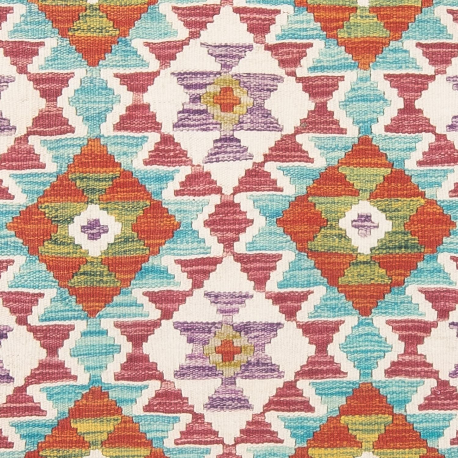 Kelim Carpet - Splash - 166 x 119 cm - flerfarvet