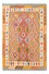 Kelim Carpet - Splash - 190 x 123 cm - flerfarvet