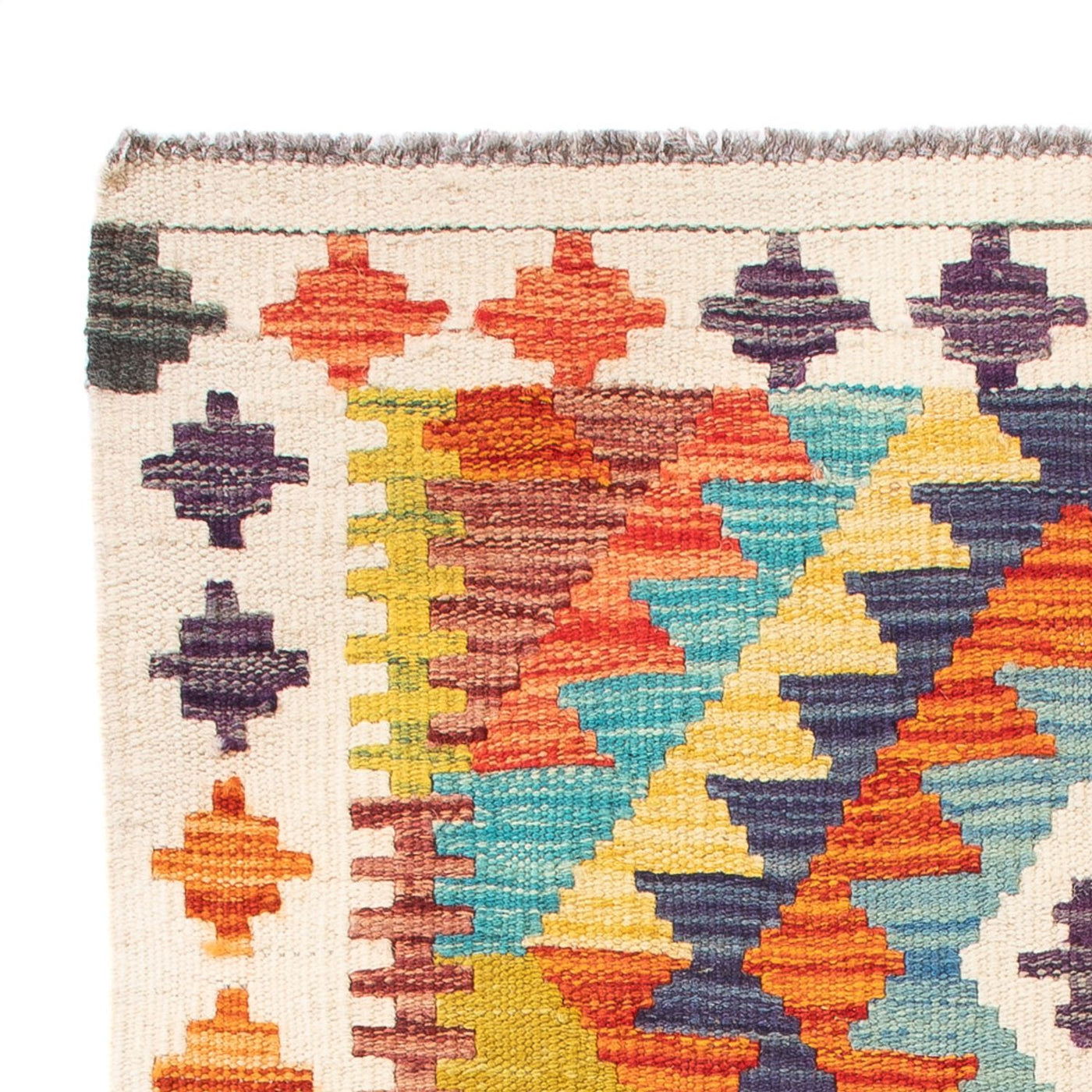 Kilim Maimana Tæppe 84x62cm - Uldtæppe