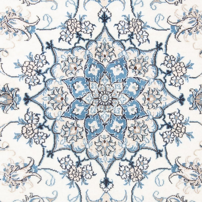 Persisk tæppe - Nain - 206 x 144 cm - creme