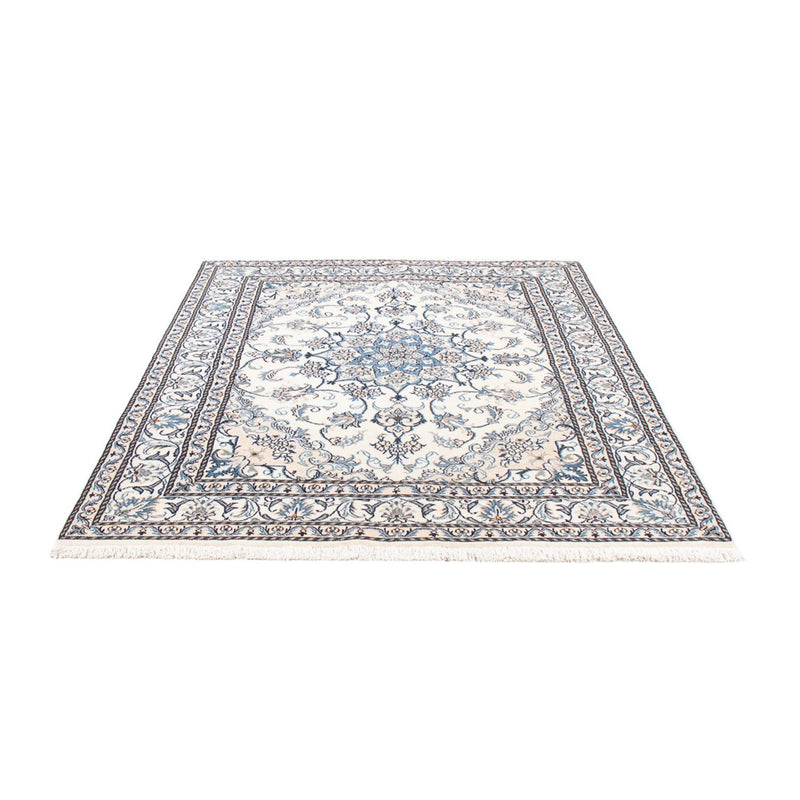 Persisk tæppe - Nain - 206 x 144 cm - creme