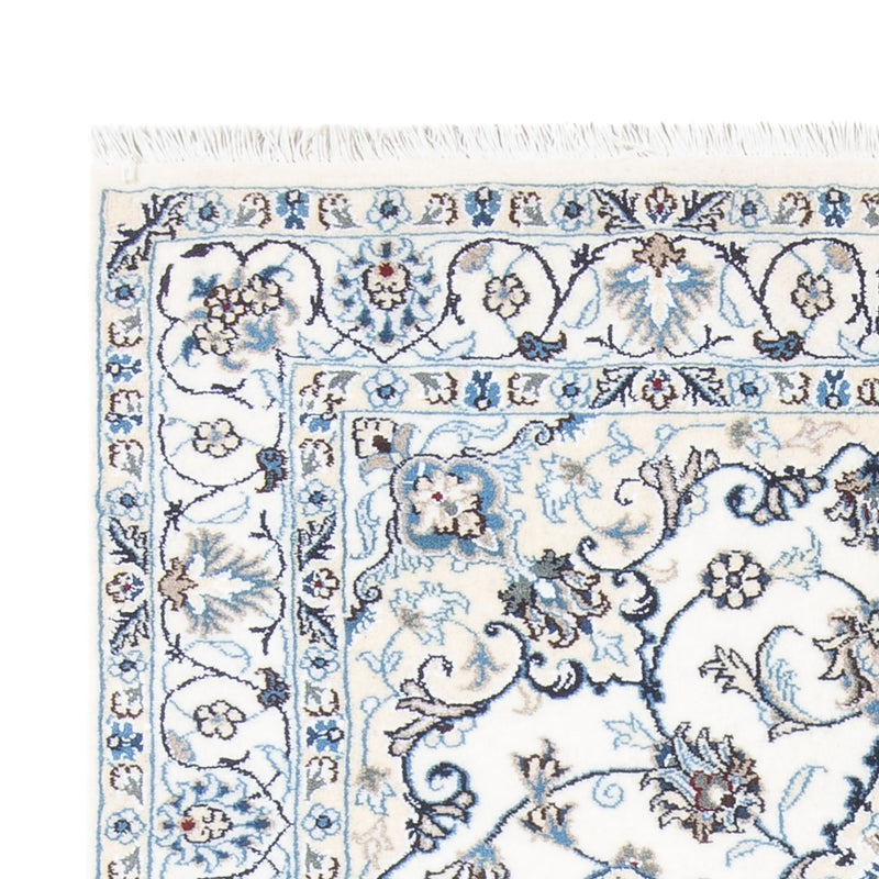 Persisk tæppe - Nain - 205 x 124 cm - creme