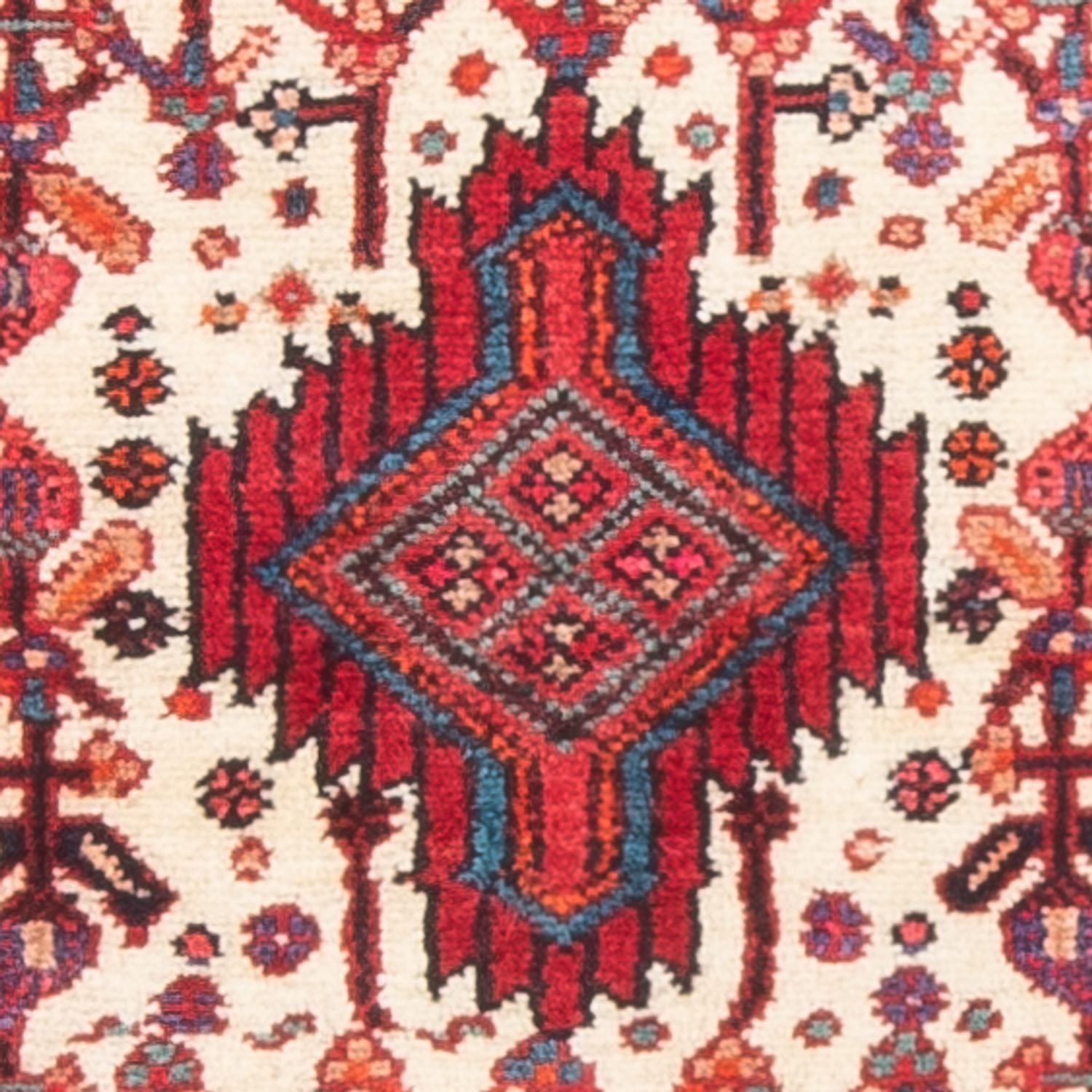 Løber Persisk tæppe - Nomadisk - 295 x 60 cm - rød