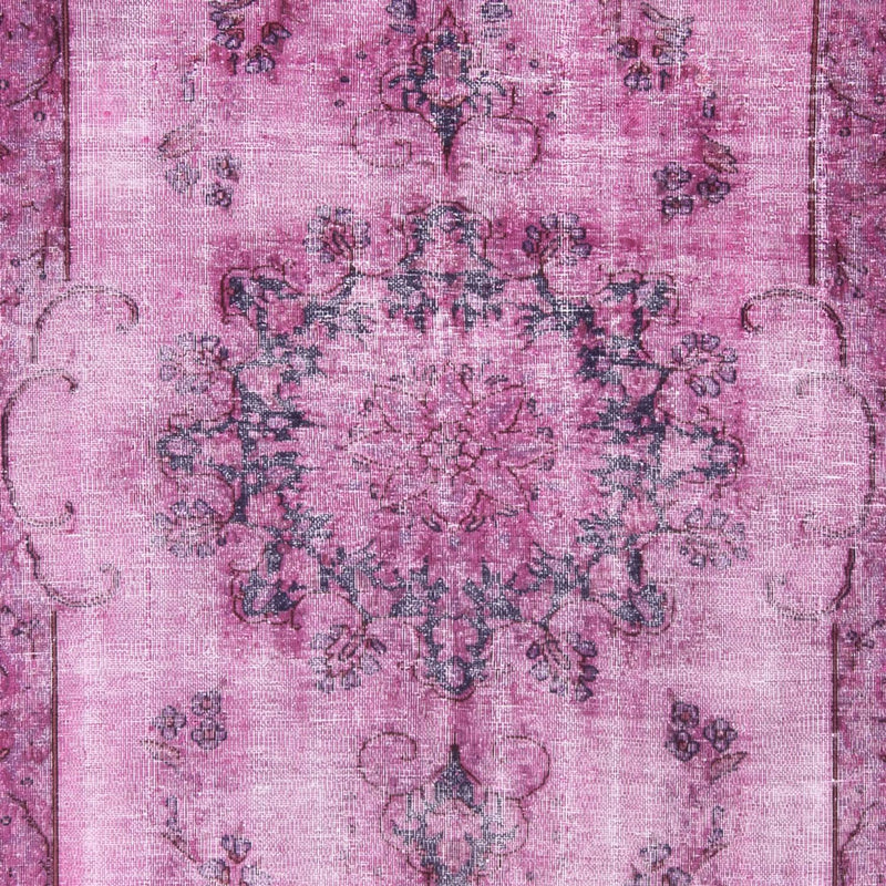 Vintage tæppe - 268 x 183 cm - lilla