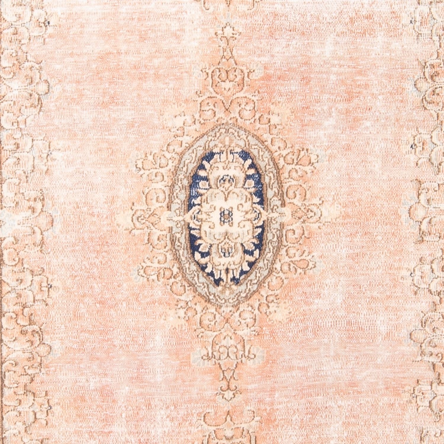 Vintage tæppe - 212 x 122 cm - pink
