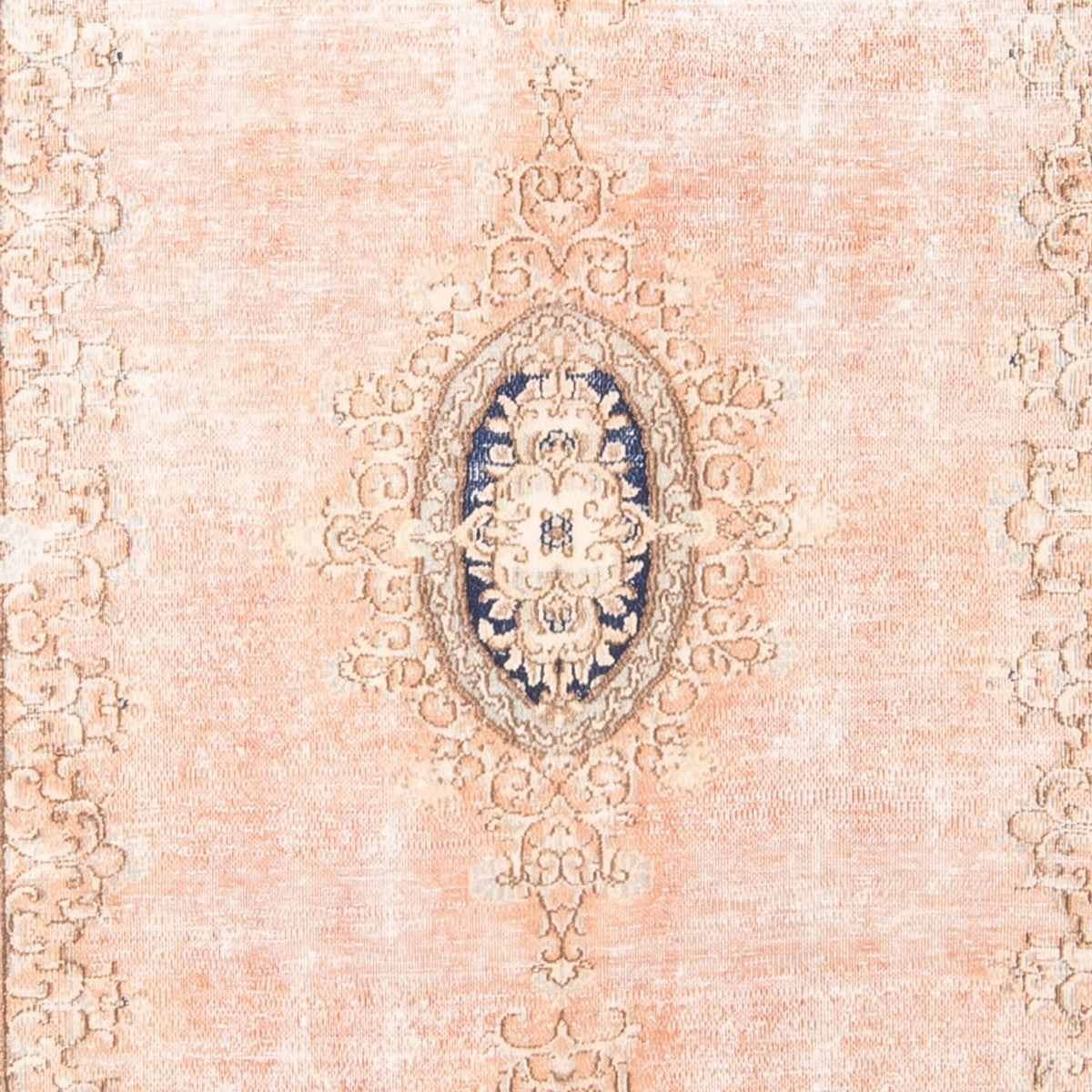 Vintage tæppe - 212 x 122 cm - pink