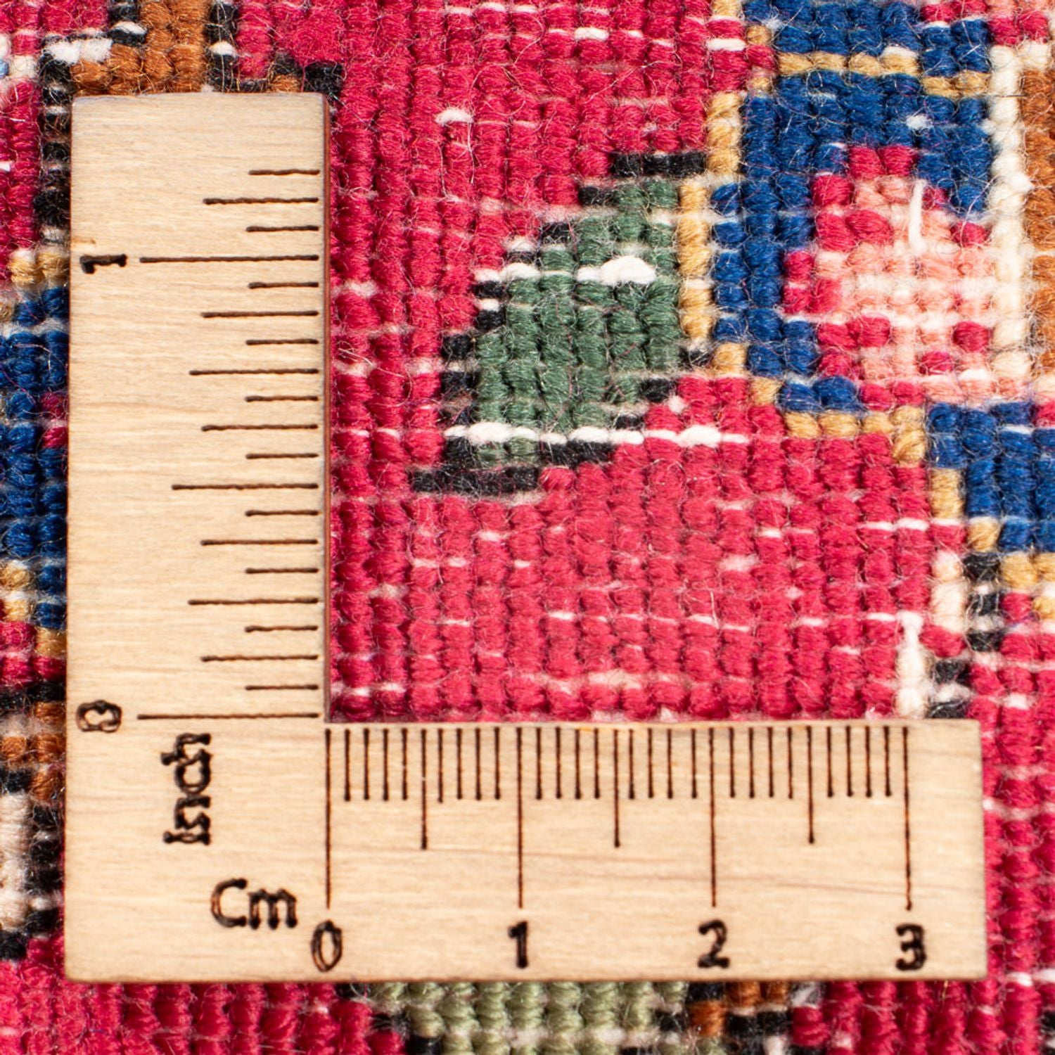 Persisk tæppe - Ghom - 202 x 150 cm - lyseblå