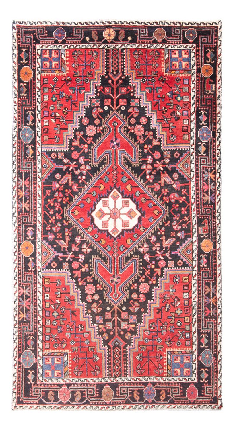 Persisk tæppe - Nomadisk - 237 x 133 cm - mørkeblå