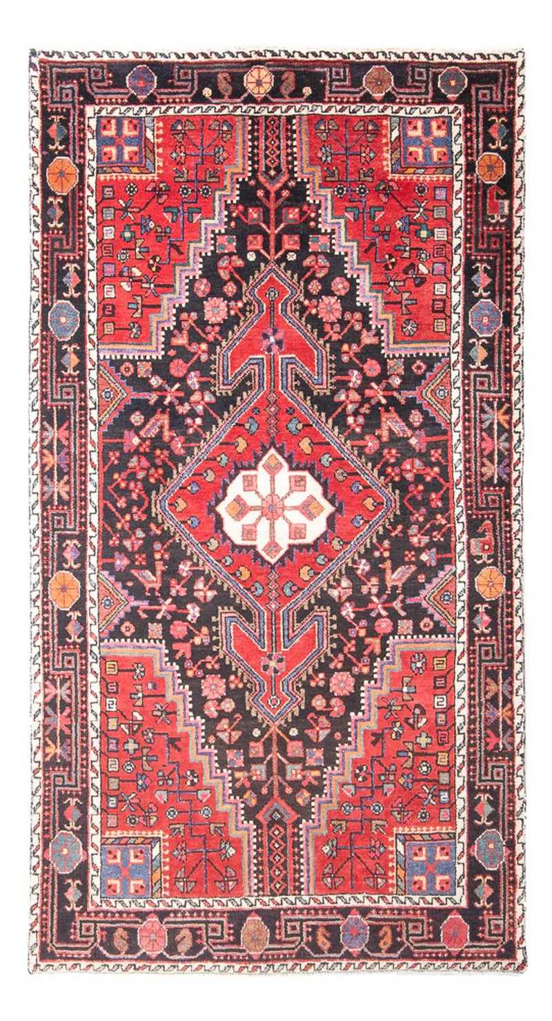 Persisk tæppe - Nomadisk - 237 x 133 cm - mørkeblå