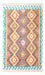 Kelim Carpet - Splash - 155 x 102 cm - flerfarvet