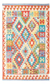 Kelim Carpet - Splash - 147 x 101 cm - flerfarvet