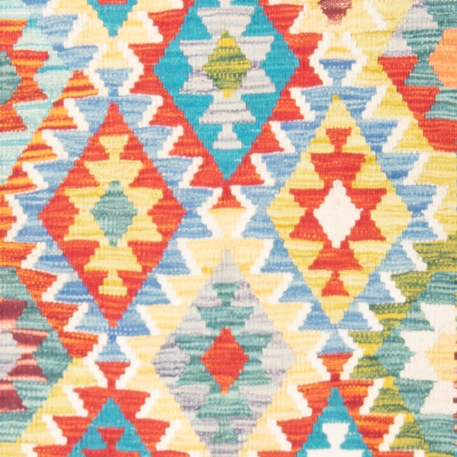 Kelim Carpet - Splash - 147 x 101 cm - flerfarvet