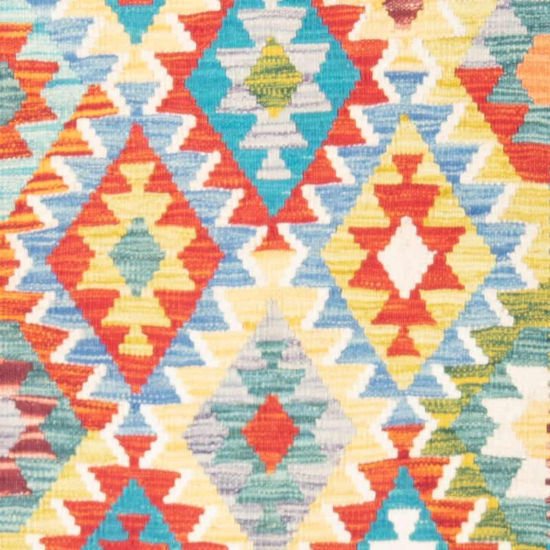 Kelim Carpet - Splash - 147 x 101 cm - flerfarvet