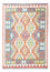 Kelim Carpet - Splash - 150 x 110 cm - flerfarvet