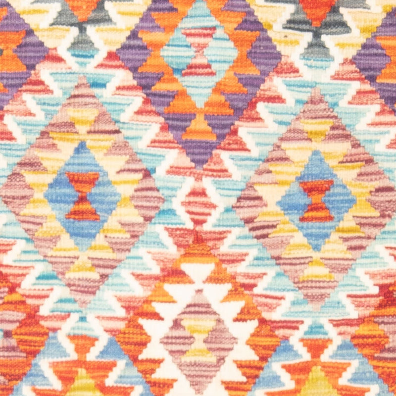 Kelim Carpet - Splash - 151 x 105 cm - flerfarvet