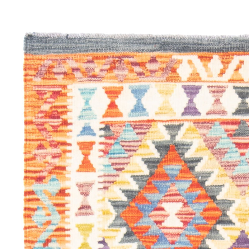 Kelim Carpet - Splash - 151 x 105 cm - flerfarvet