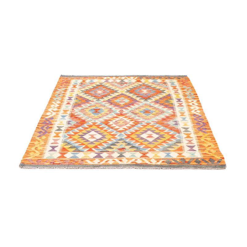 Kelim Carpet - Splash - 151 x 105 cm - flerfarvet