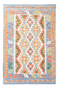 Kelim Carpet - Splash - 143 x 98 cm - flerfarvet