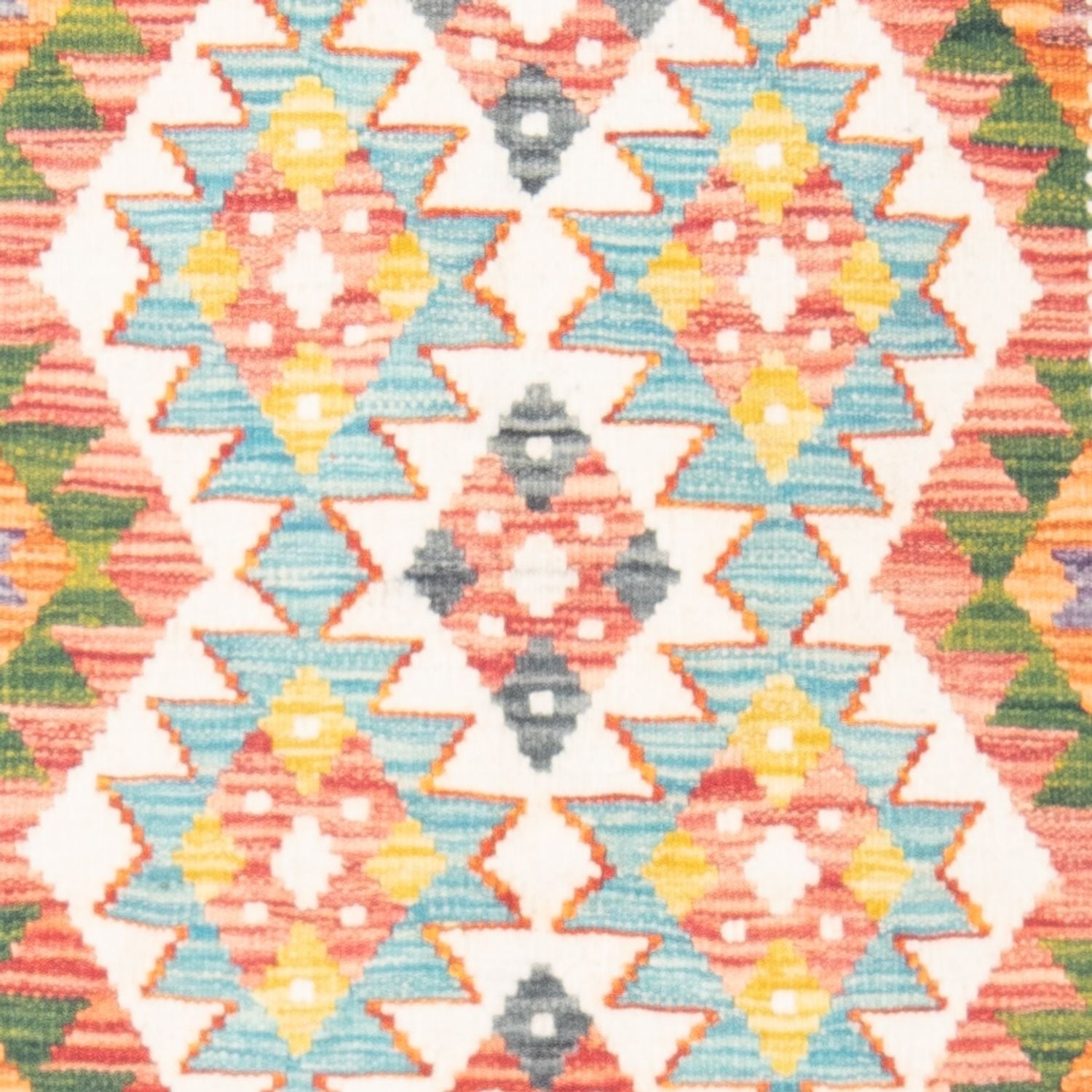 Kelim Carpet - Splash - 143 x 98 cm - flerfarvet