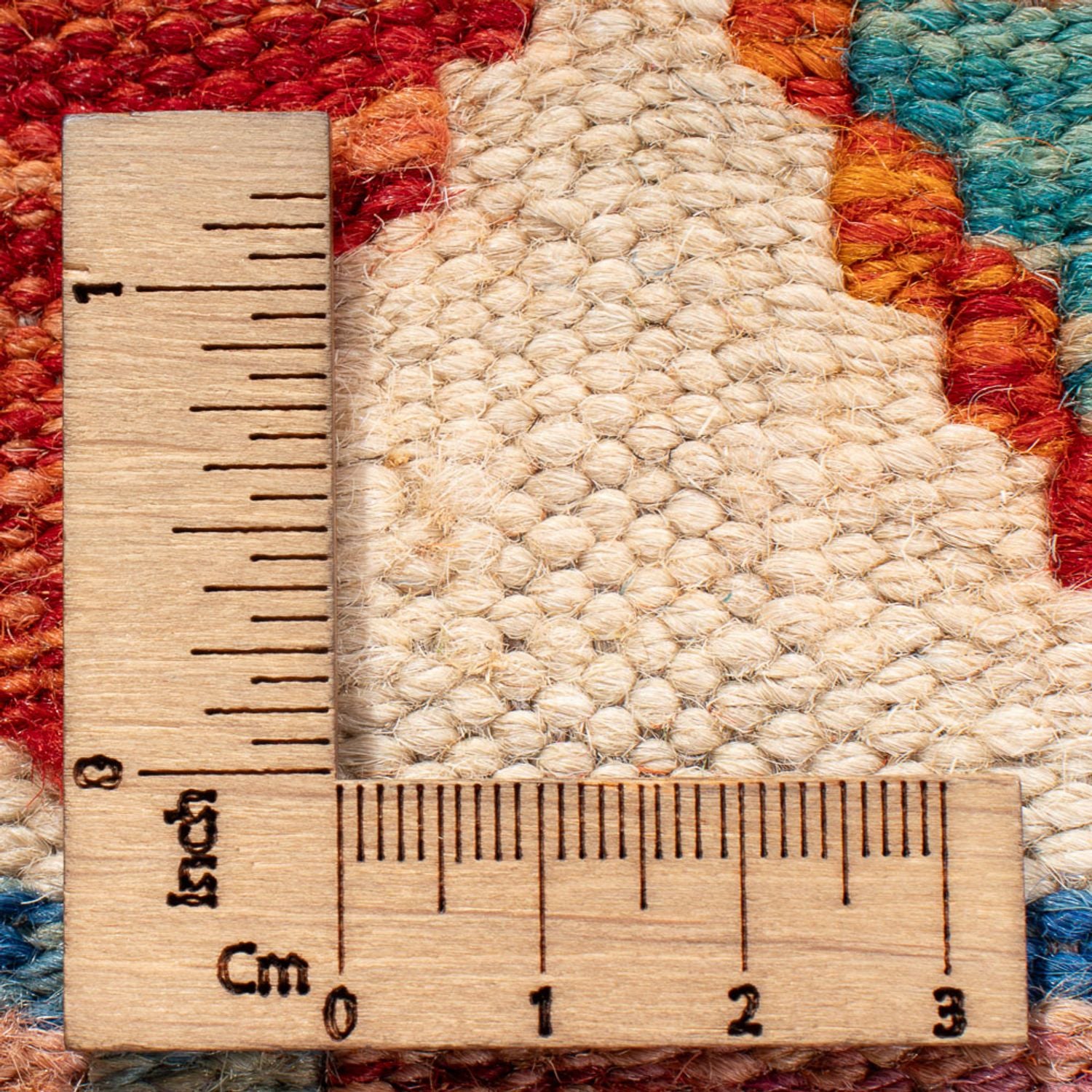 Kelim Carpet - Splash - 143 x 98 cm - flerfarvet